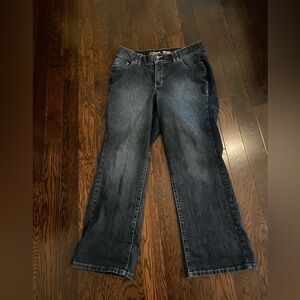 Lane Bryant Dark Blue Boot Cut Jeans